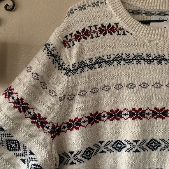 NEW Men's Croft & Barrow Classic-Fit Crewneck Sweater - Picture 3 of 13